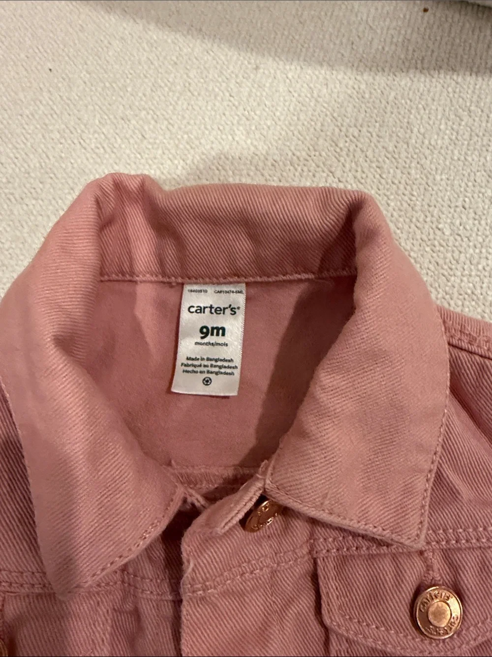 Carters dusty rose